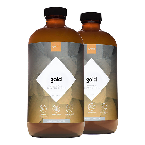 Gold | Liposomal Turmeric Supplement (Elixir) | Original Flavor