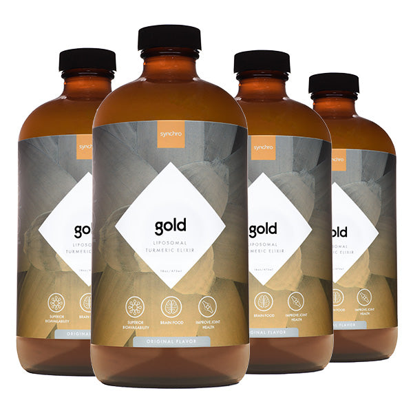 Gold | Liposomal Turmeric Supplement (Elixir) | Original Flavor